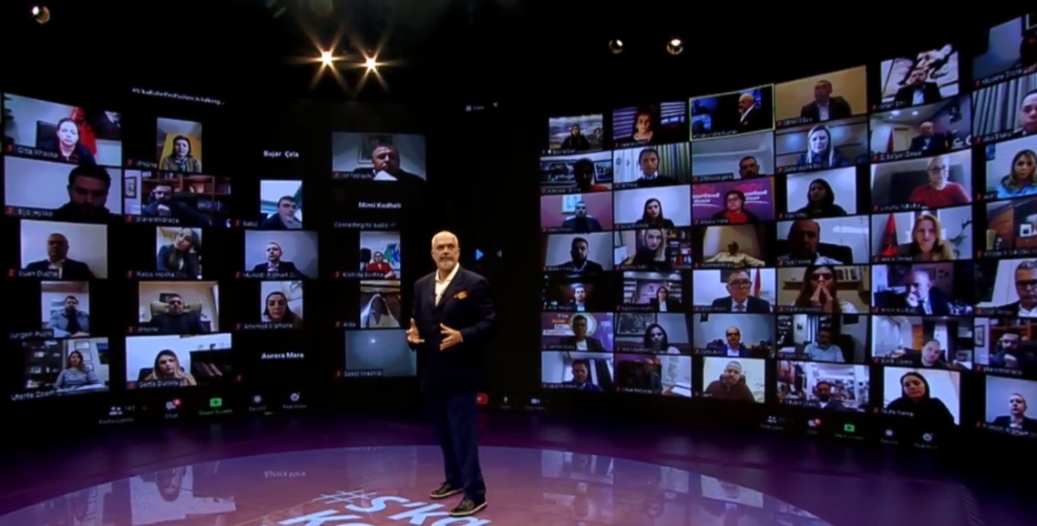 Edi Rama në delir: S’ka si ne, Basha është dhëndri që ka nxjerrë para Berisha,  Meta dhe Monika