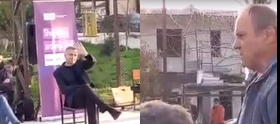 VIDEO/Qytetari degjeneron Blendi Klosin në mes të takimit elektoral: Po çfarë mandati të tretë kërkoni ju, s’keni bërë asgjë
