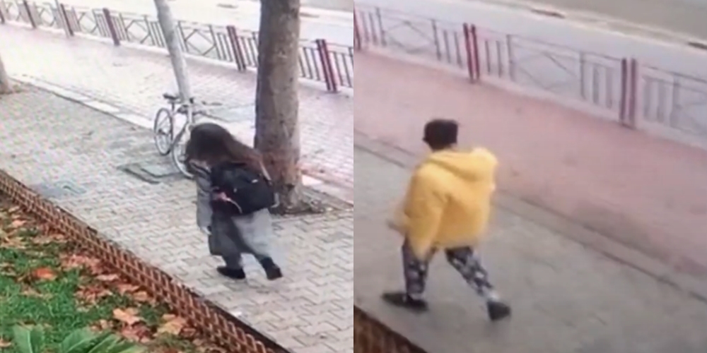 VIDEO/Kujdes! Ky burrë ndjek dhe grabit vajzat në Tiranë