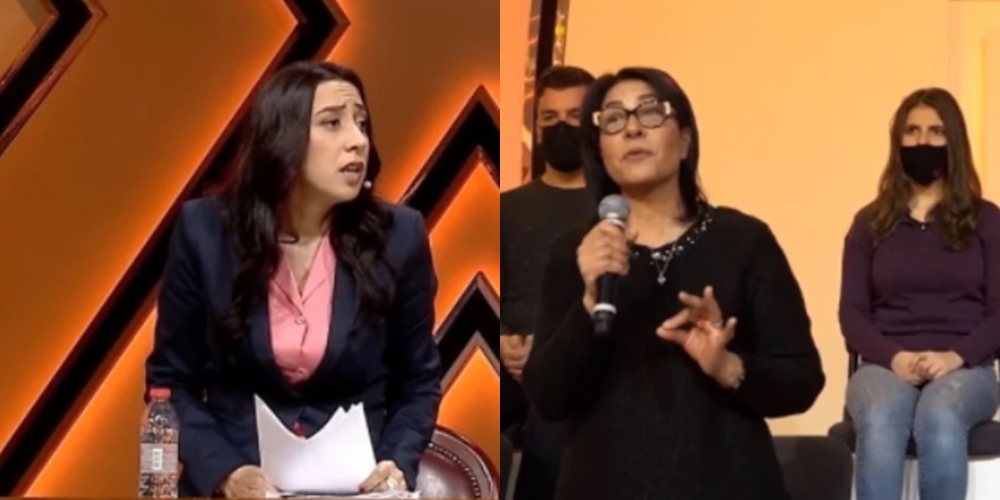 (VIDEO) “Zhvishej lakuriq në sytë e të birit, flinte në krevat me këtë”/E reja plas  ‘bombën’ në emision, Daniela “ballafaqohet” me dy ish-bashkëshortët dhe akuzon ish-vjehrrën