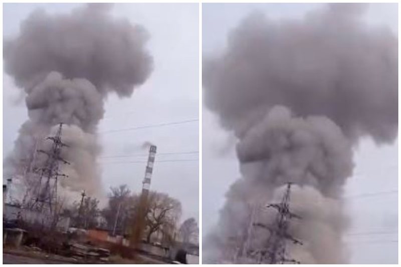 Publikohen pamjet/ Forcat ruse bombardojnë një tjetër qytet të Ukrainës, shkatërrohet termocentrali
