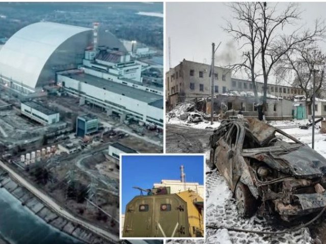 Zonë lufte në Çernobil, publikohen fotot e llogoreve ruse