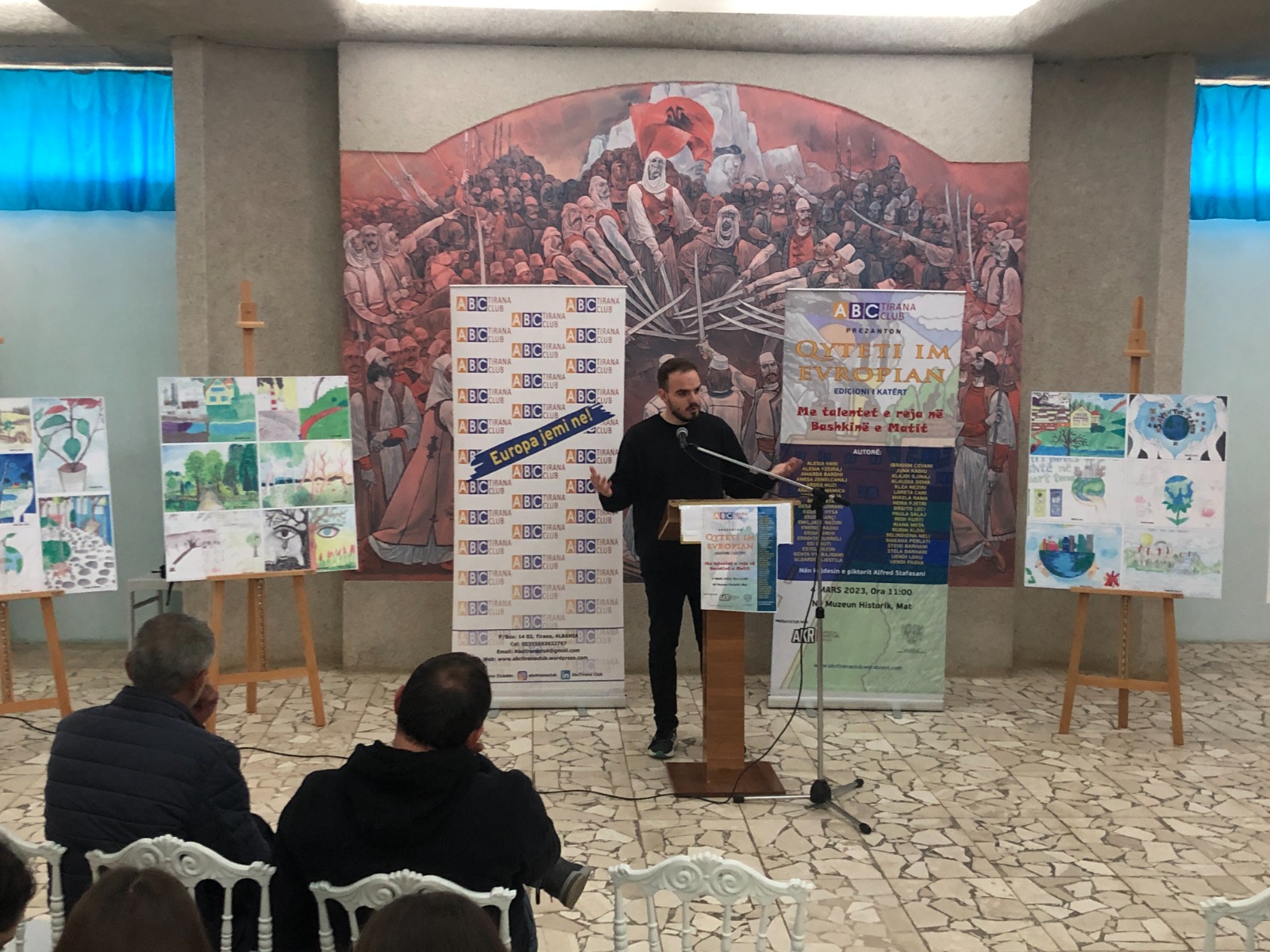 “Qyteti im Evropian”, ekspozitë e përbashkët e 40 autorëve të rinj në Mat
