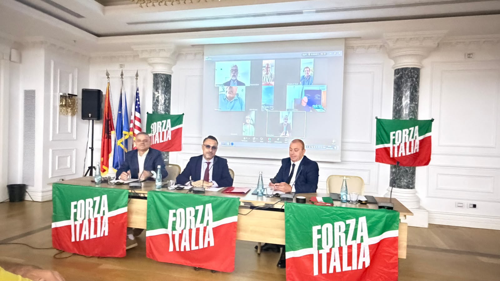 Zhvillohet në Tiranë Kongresi i Forza Italia për Ballkanin